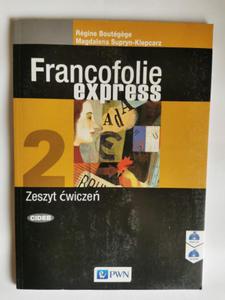 Francofolie express 2 Zeszyt wicze z CD - 2873415736