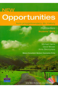 New Opportunities Intermediate Students' Book z CD - 2873550357