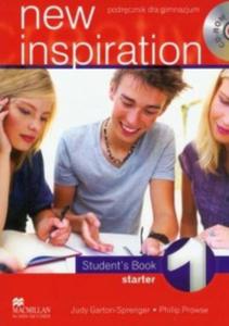 New Inspiration 1 starter Student`s Book Garton - 2873693428