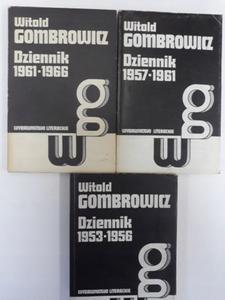 Witold Gombrowicz Dziennik 3 tomy - 2874218433