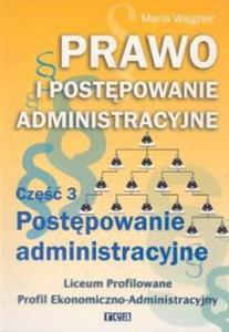 Prawo i postepowanie administracyjne Wajgner - 2874389484