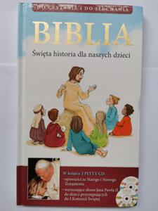 Biblia wita historia dla naszych dzieci + 2 CD - 2875080271