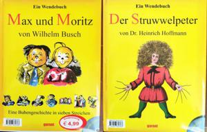 Der Struwwelpeeter von Heinrich Hoffmann Max und Moritz von Wilhelm Busch - 2876081405