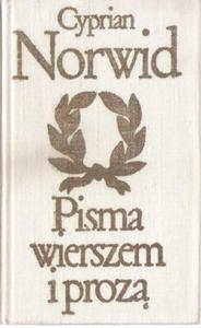 NORWID PISMA WIERSZEM I PROZ OPIS TANIO FAKTURA - 2868637366