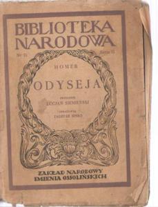 HOMER ODYSEJA 1953 BIBLIOTEKA NARODOWA FAKTURA - 2868638295