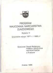 PROGRAM NAUCZANIA NARCIARSTWA ZJAZDOWEGO NARTY - 2868638370