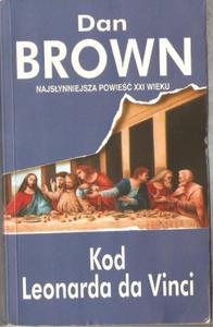 BROWN KOD LEONARDA DA VINCI TANIO STAN BDB FAKTURA - 2868639131