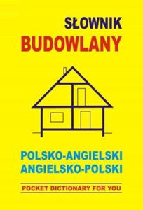 SOWNIK BUDOWANY POLSKO ANGIELSKI NOWA - 2868640714