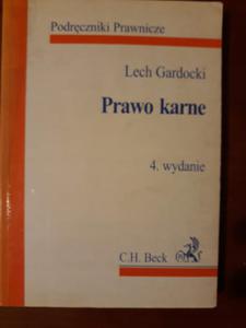 GARDOCKI PRAWO KARNE FAKTURA OPIS TANIO - 2868640910