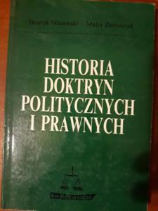 OLSZEWSKI HISTORIA DOKTRYN POLITYCZNYCH I PRAWNYCH - 2868640924