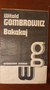 GOMBROWICZ BAKAKAJ FAKTURA TANIO - 2868641041