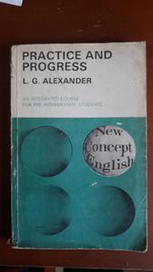 ALEXANDER PRACTICE AND PROGRESS NEW CONCEPT ENGLIS - 2868641192