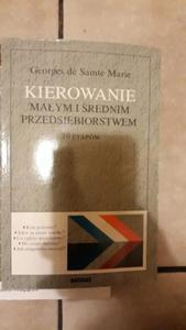 SAINTE MARIE KIEROWANIE MAYM I REDNIM PRZEDSIBI - 2868643025