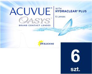 ACUVUE OASYS 6 szt. - soczewki dwutygodniowe z HYDRACLEAR Plus - 2824777700