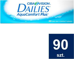 DAILIES AquaComfort Plus 90 szt - soczewki jednodniowe - 2824777889