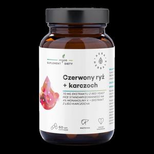 Czerwony Ry + Karczoch, Aura Herbals, 60 kapsuek - 2870574801