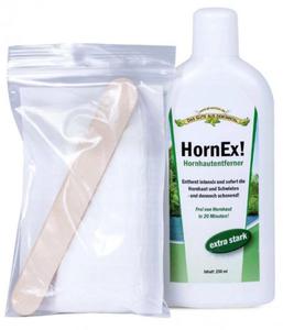 Ekstra mocny pyn do usuwania zrogowaciaego naskrka, HornEx 250 ml - 2872804838