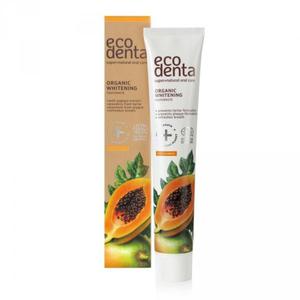 ECODENTA Organic Whitening Toothpaste Wybielajca Pasta do Zbw z Papaj 75 ml - 2872657684