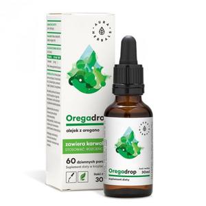 Oregadrop Olejek z Oregano, Krople, Aura Herbals, 30ml - 2861357778