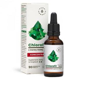 Chlorofil z Morwy Biaej, Koncentrat, Aura Herbals, 30ml - 2861357792