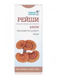 Reishi, Krople, Wycig z grzyba Reishi (Ganoderma lucidum) - 2872470050