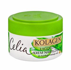 Celia Krem aloesowy z kolagenem agodzco-nawilajcy 50ml - 2874466328