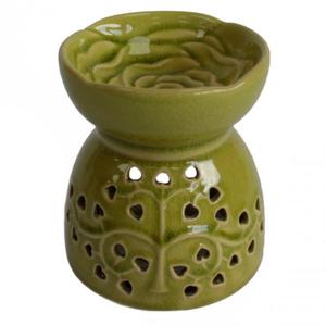 Kominek Zapachowy Ceramiczny Drzewo ycia - Limonkowy - 2868394148