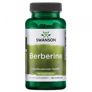 Berberyna 400 mg, Swanson, 60 kapsuek - 2878262801