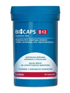 Bicaps B12, ForMeds, 60 kapsuek, Suplement Diety - 2849429072