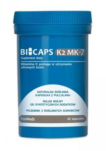 ForMeds Bicaps K2 MK-7, 30 kapsuek Suplement Diety - 2849429075