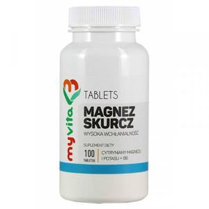 Magnez Skurcz (Magnez+Potas+B6), Tabletki, MyVita - 2858168121