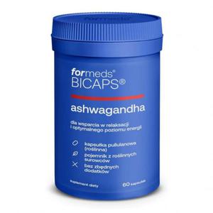 BICAPS ASHWAGANDHA, 60 kapsuek, ForMeds - 2861357951