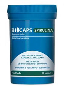 BICAPS SPIRULINA, 60 kapsuek, ForMeds