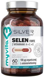 Selen Forte z Witaminami A,C,E Kapsuki MyVita SILVER PURE - 2861358026