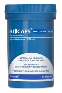 BICAPS HYALURONIC ACID, Formeds, Kwas Hialuronowy, 60 kapsuek - 2861358071