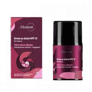 Element Filtrat luzu limaka Krem na dzie SPF15 intensywnie nawilajcy i wygadzajcy 50ml - 2861358398