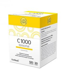 LIPOCAPS C 1000 Liposomalna Witamina C Formeds, 120 kapsuek - 2861358537