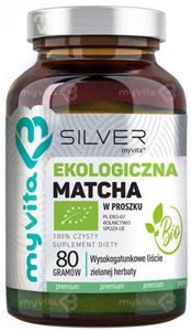 Matcha BIO Proszek 100% SILVER PURE Myvita, 80g - 2861358691