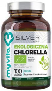 Chlorella BIO Proszek, 100% SILVER PURE Myvita - 2861358693