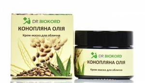 Odywczo-regenerujca Maseczka do Twarzy z Olejem Konopnym, Dr.Biokord 50ml. - 2876601553