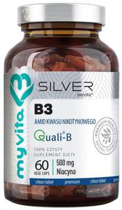 Witamina B3 500 mg (Amid) SILVER PURE 100%, Myvita - 2861358931