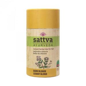 Henna Ciemny Blond, Naturalna Zioowa Farba do Wosw, Sattva - 2861359141