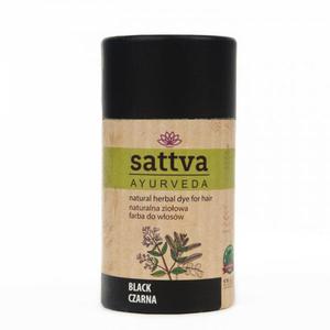 Henna Czarna, Naturalna Zioowa Farba do Wosw, Sattva - 2861359437