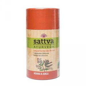 Henna z Aml, Naturalna Zioowa Farba do Wosw, Sattva - 2861359438