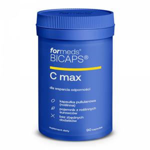 BICAPS C MAX, Witamina D3, C, Rutyna, Formeds, 90 kapsuek - 2861359476