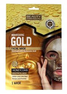 Zota Maseczka Odywcza w Pachcie o Strukturze Plastra Miodu, Beauty Formulas Gold Facial Mask - 2876438321