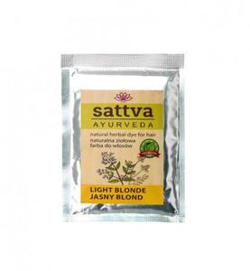 Henna Jasny Blond, Naturalna Farba do Wosw, Sattva, 10g - 2862762129