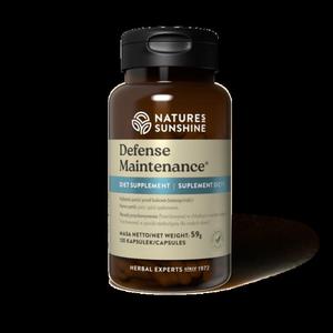 Defense Maintenance, Wzmocnienia Odpornoci, Nature's Sunshine, 120 kapsuek - 2863354609