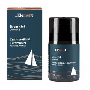 Element Men Krem-el do twarzy Tauryna Rolinna + Drzewo Tara 50ml - 2863382167