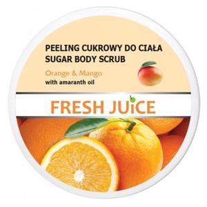 Fresh Juice Peeling cukrowy do ciaa Orange & Mango 225ml - 2877839918